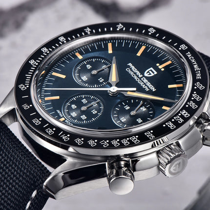 PAGANI DESIGN 2026 Nuovi Orologi da Uomo di Lusso, Orologio al Quarzo Sportivo con Cronografo, Data Automatica, Movimento Giapponese VK63, Vetro Zaffiro AR, Consegna Rapida dai Magazzini Europei
