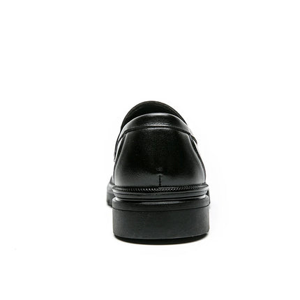 Scarpe Casual con suola spessa di lusso primaverile mocassini Penny neri da uomo scarpe eleganti da ufficio marrone per Mentênis masculino