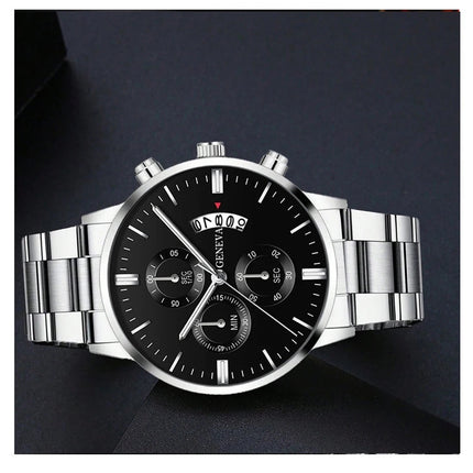 Orologio da uomo alla moda Orologio da polso al quarzo con calendario di lusso Orologi da lavoro Orologio da uomo Orologio da polso con cinturino maschile platinumshop