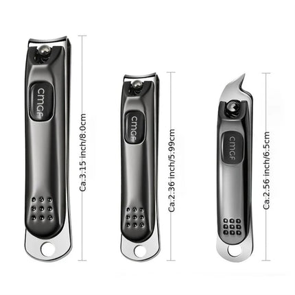 Stainless Steel Manicure 12 Pcs Set Pedicure Tool Portable Nail Clipper Kit with Storage Bag Beauty Grooming Tools