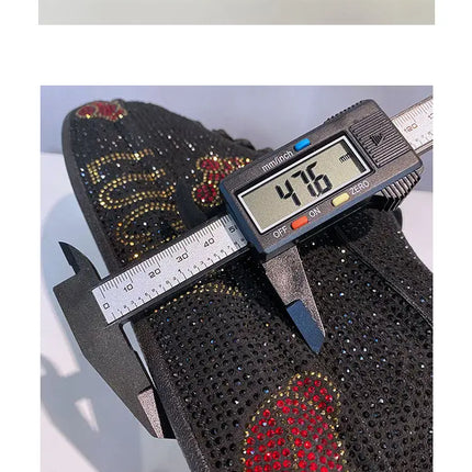 Luxury Fashion New Designer Men's Charm Rhinestone All Match Platform Causal Shoes Male Flats Moccasins Walking Sneakers Zapatos