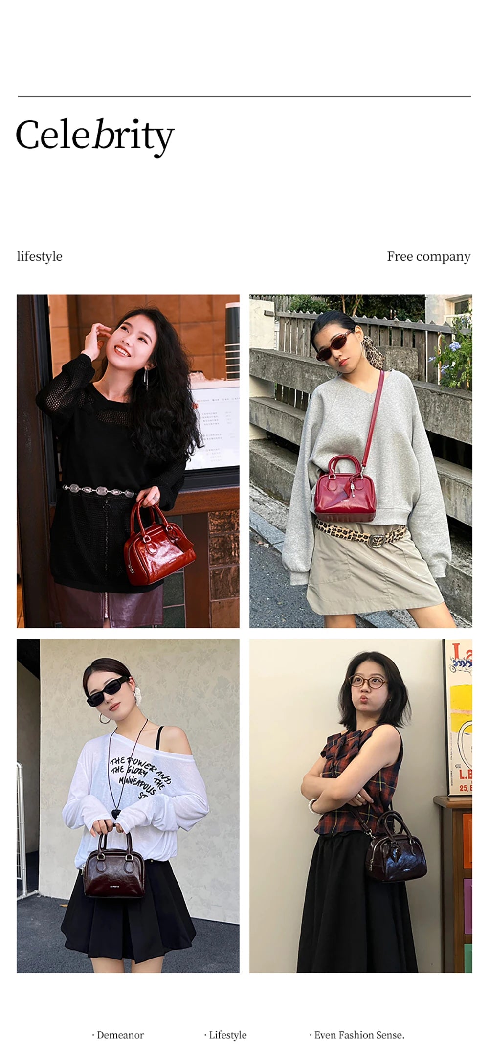 LA FESTIN Original Brand Handbag Women Popular Shoulder Bag Designer Boston Bag Luxury Bag Square Bag Lady Crossbody Bag
