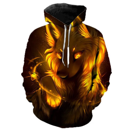 2023 new Fashion Black and White Cat 3D Hoodie Sweatshirts Pullover Men Women Casual Streetwear Plus Size Hoodies