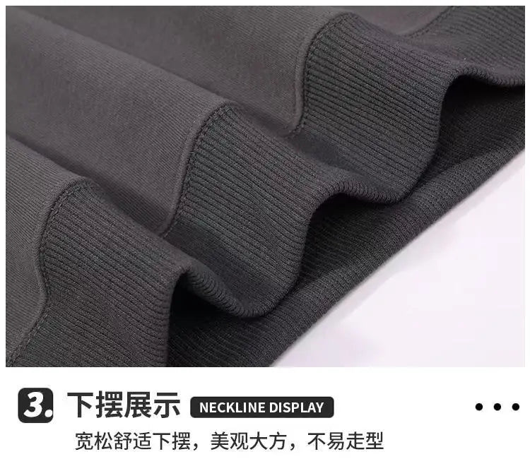50% pure cotton casual long sleeved hooded sweatshirt for private customization, please contact M-5XL large size