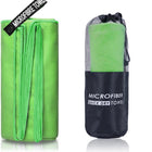 Asciugamano Sportivo ad Asciugatura Rapida 40x80/80x160CM Blu Grigio Verde Arancione per Nuoto Palestra Fitness Campeggio Corsa Spiaggia