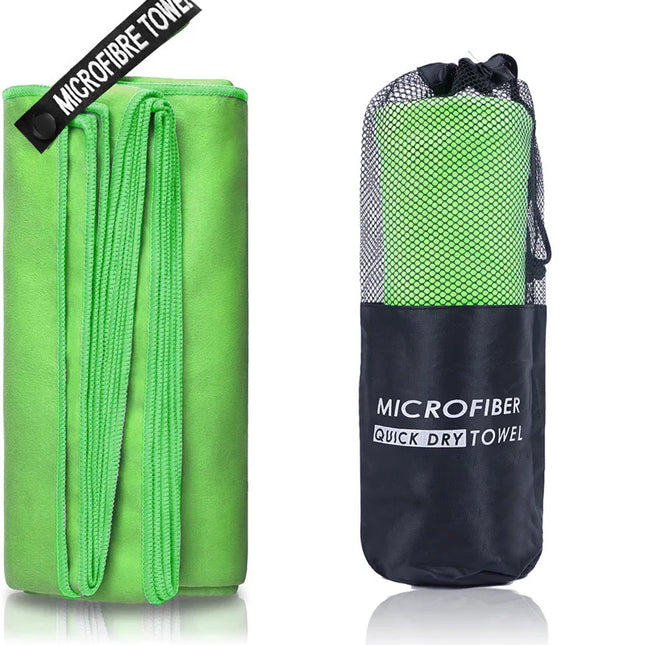 Asciugamano Sportivo ad Asciugatura Rapida 40x80/80x160CM Blu Grigio Verde Arancione per Nuoto Palestra Fitness Campeggio Corsa Spiaggia