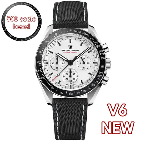 PAGANI DESIGN 2026 Nuovi Orologi da Uomo di Lusso, Orologio al Quarzo Sportivo con Cronografo, Data Automatica, Movimento Giapponese VK63, Vetro Zaffiro AR, Consegna Rapida dai Magazzini Europei