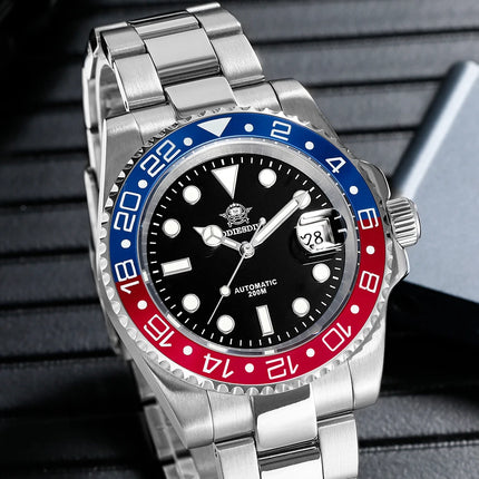ADDIESDIVE 2025 New Men's Business Watch 200m Water Resistant 8215 Automatic Mechanical Watch Sapphire Crystal Luminous Watch
