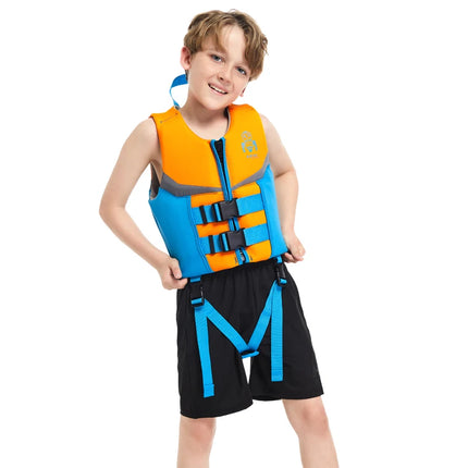Kids Swim Vest, Boys and Girls Buoyancy Aid Swimming Jacket, Floating Buoyancy Swimsuit, Kids 50N Buoyancy Swimming Aid