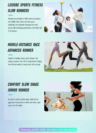 IRUNSVAN Surface 2000 Nylon Running Shoes for men Professional High Springback Training Women Outdoor Fitness Sport Shoes  ﻿ PlatiNum