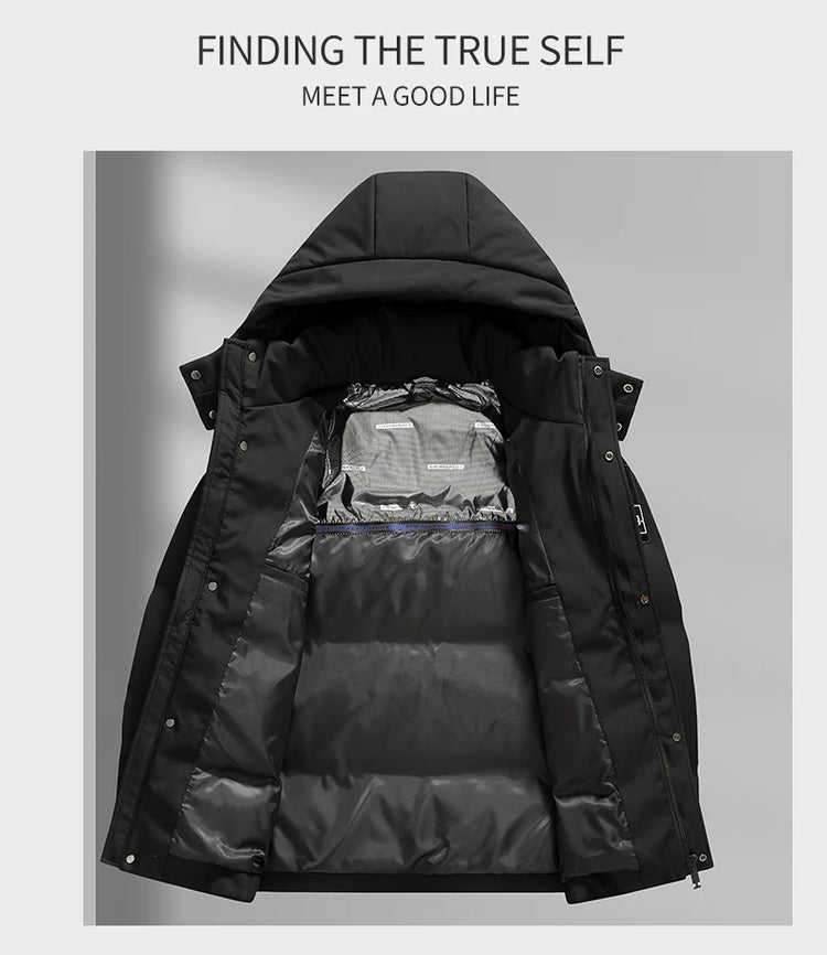 （Hot Sale）New Trend Mans Down Jacket Outdoor Casaul High Quality Warm Coats