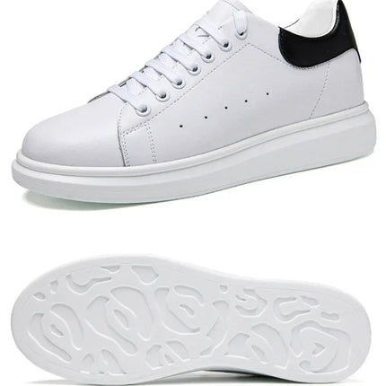 New Men women sneakers height increasing shoes invisible 6 8 10cm heighten sports shoes man taller lift white elevator shoes