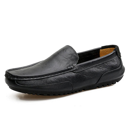 Scarpe casual da uomo di marca di lusso estiva Mocassini da uomo in vera pelle morbida Mocassini Designer italiano Scarpe da barca traspiranti
