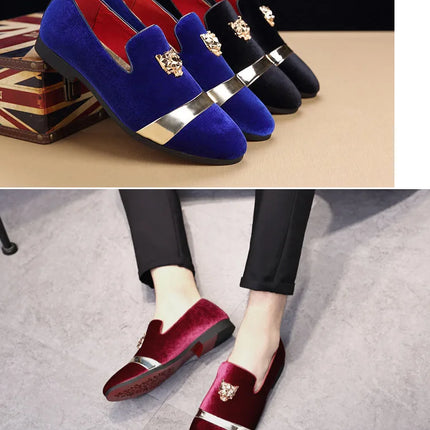 Luxry mocassini da uomo scarpe Slip on mocassini Plus Size 37-48 appartamenti scarpe Casual uomo scarpe eleganti da festa uomo scarpe italiane da uomo