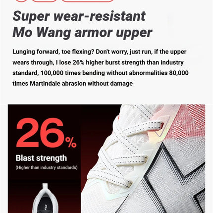 Xtep 2000km 5.0 Running Shoes Soft Universal Sneakers Cushion Durable Jogging Wear-Resistant Lightweight Shoes 874119110023 PlatiNum