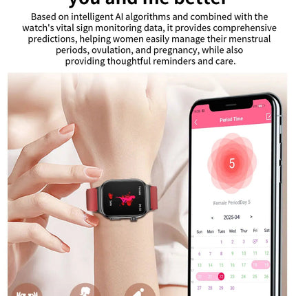 2026 Nuovo Misurazione Accurata Salute Smart Watch ECG + PPG Acido Urico Pressione Sanguigna Lipidi Nel Sangue Chiamata BT Smartwatch Per Le Donne Degli Uomini platinumshop