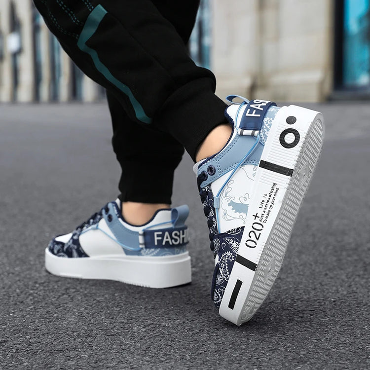 Youth Board Shoes 2025 New Men Women Parent Child Sports Shoes Fashionable Thick Sole Non-slip Casual Walking Shoes Size 31-44