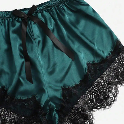5 pezzi pigiama da notte in raso da donna set accappatoio lingerie sexy accappatoio abito da notte in seta di pizzo pantaloni indumenti da notte vestiti per la casa PJ