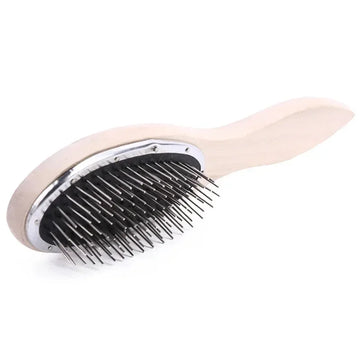 Professional Detangling Steel Comb - Anti-Static Wig Brush for Hair Extensions Styling Training Tool 2028