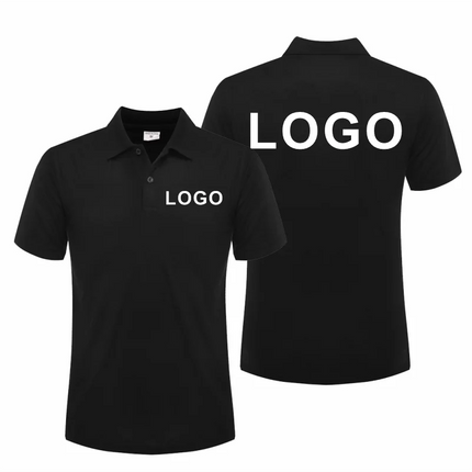 Summer Casual Polo Shirt Breathable Economical Custom Polo for Company Staff Work Polo Shirt with Custom Logo Print Embroidery