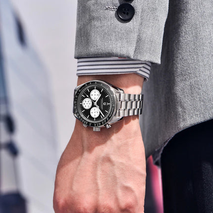 Nuovo Orologio da Uomo PAGANI DESIGN Golden Moon 2026, Orologio al Quarzo di Lusso, Cronografo Sportivo, Vetro Zaffiro AR, Impermeabile, Regalo platinumshop