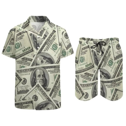 Set da uomo Magic Mushroom 80S 90S Stampa 3D Camicia hawaiana Set Camicia moda casual da donna da uomo + Pantaloncini 2 pezzi Set completo da spiaggia platinumshop