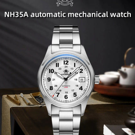ADDIESDIVE Luxurious Men's Automatic Watch 8215 Mechanical Watches Sapphire Glass 200m Waterproof Analog Luminous Watches AD2525