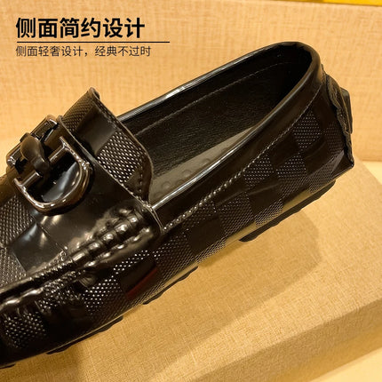 Mocassini in vera pelle da uomo design mocassino slip on morbido piatto scarpe casual da uomo guida calzature maschili scarpe da barca fatte a mano