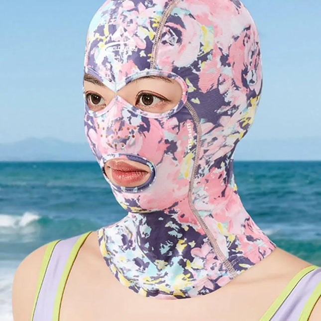 High Quality New Women Men Neoprene Swimming Cap Sun Protection Diving Caps Surf Cover Head Diving Beach Swim Mask