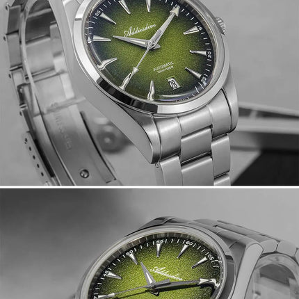 ADDIESDIVE Mechanical Men's Watch Classic Luxury Watch Super Bright Bubble Glass 100M Waterproof Men's Watch Gift