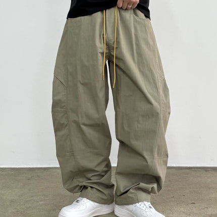 Mens Cargo Jogger Pants American Outdoor Multi Pocket Loose Baggy Lightweight Casual Trendy Fashion Hiking Streetwear Pants