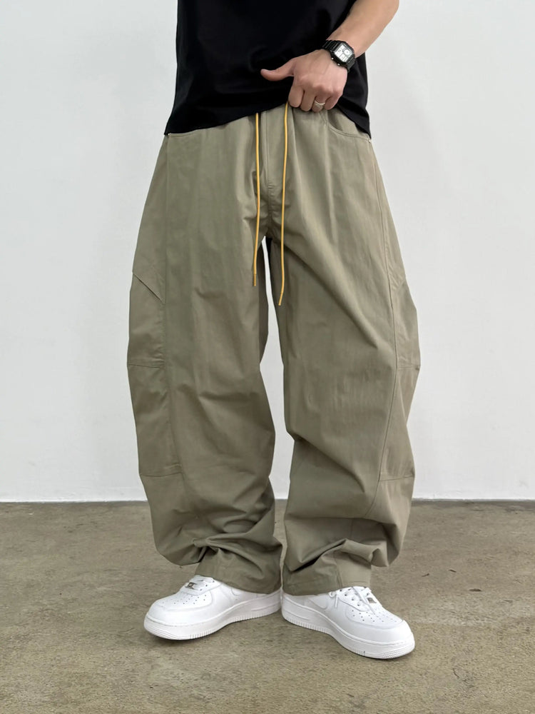 Mens Cargo Jogger Pants American Outdoor Multi Pocket Loose Baggy Lightweight Casual Trendy Fashion Hiking Streetwear Pants