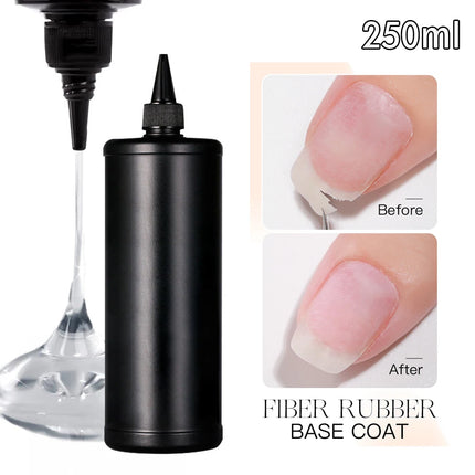 250ml Shiny No Wipe Top Coat UV Base Gel Polish Matte Diamond Top Primer Nail Prep Dehydrate Long Lasting Gel Refill Package