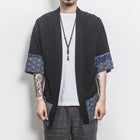 New Cotton Linen Shirt Men's Jackets 2023 Chinese Streetwear Kimono Shirt Coat Casual Comfortable Men's Cardigan Plus Size 5XL