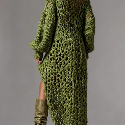Ribbed knit dress with V-neck, deep neckline, loose fit, mini skirt with asymmetrical hem, street style, sexy, fashionable, party dresses for women