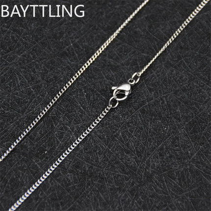 Wholesale 925 sterling silver 2MM 16-30Inches Side Chain Necklace Fit Pendant Fashion Gift For Men and Women Jewelry Accessories PlatiNum