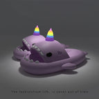Purple unicorn