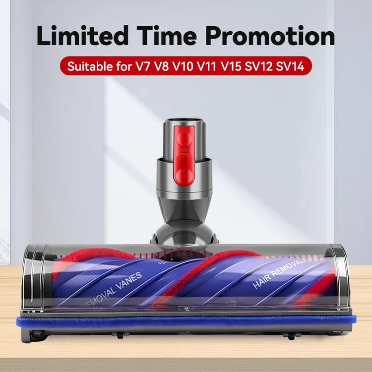 Upgraded For Dyson V7 V8 V10 V11 V15 Direct Drive Brush Head Nozzles Vacuum Cleaner Replaceable Parts Lights Anti Tangling Hair
