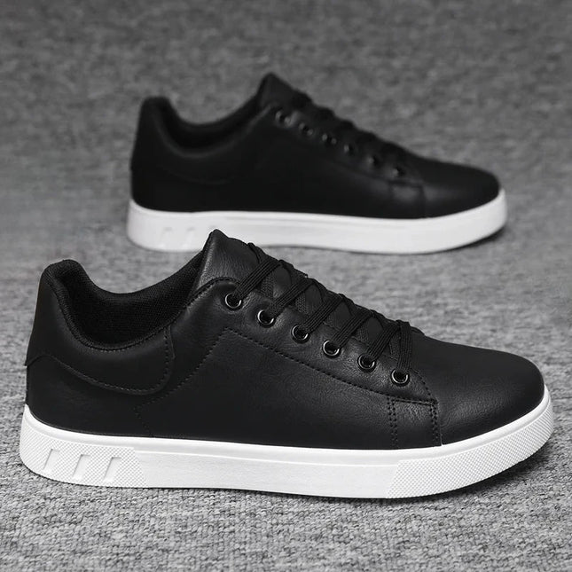 Casual Shoes Loafers British Leather Sneakers Flats Shoes Classic Men Leather Shoes Spring Summer New Trendy