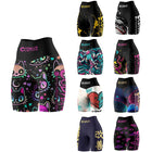 Yoga Women's MMA BJJ Training Fight Boxing Shorts Gym Jiu-Jitsu Muay Thai Wrestling Compression Shorts Sportswear For Ladies PlatiNum