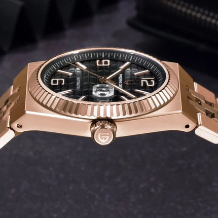 Nuovo Orologio da Polso Meccanico Automatico PAGANI DESIGN 2026 per Uomo, Vetro Zaffiro, Acciaio Inossidabile, Impermeabile, Orologio di Lusso