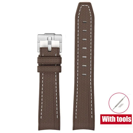Cinturino in gomma per Swatch X Omega Joint MoonSwatch Cinturino sportivo impermeabile da 20 mm Cinturino con estremità curva in silicone per uomo donna platinumshop