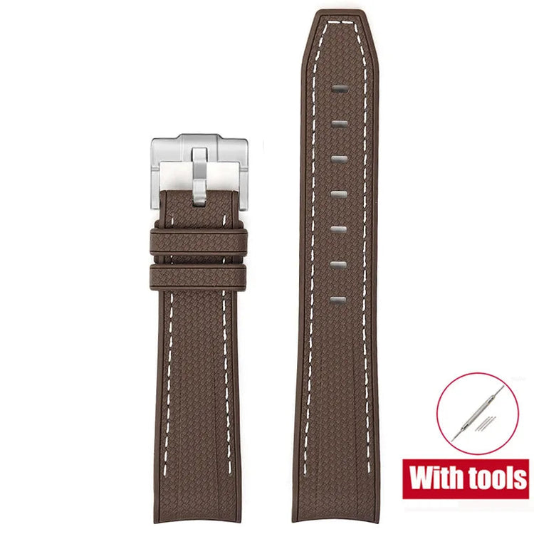 Cinturino in gomma per Swatch X Omega Joint MoonSwatch Cinturino sportivo impermeabile da 20 mm Cinturino con estremità curva in silicone per uomo donna platinumshop