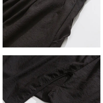 Pantaloni da uomo in stile giapponese Harajuku pantaloni larghi 2025 primavera maschile streetwear Y2K moda punk casual pantaloni a gamba larga a vita alta