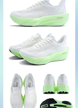 IRUNSVAN Surface 2000 Nylon Running Shoes for men Professional High Springback Training Women Outdoor Fitness Sport Shoes  ﻿ PlatiNum