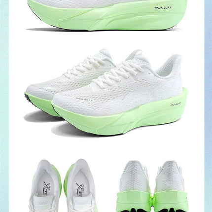 IRUNSVAN Surface 2000 Nylon Running Shoes for men Professional High Springback Training Women Outdoor Fitness Sport Shoes  ﻿ PlatiNum