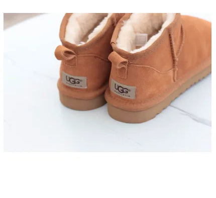 New Snow Boots Women's Winter Boots Cotton Shoes Anti slip Waterproof Round Head Princess Series