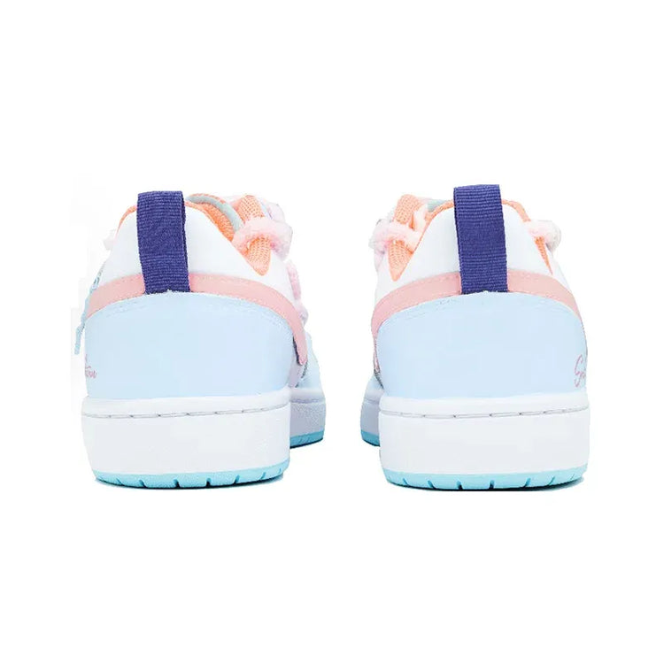 Custom Sneakers Nike Court Borough  Whale Heart & Bear Candy Wrapper  Sweet, Gentle & Playful Women's Skateboarding Sneakers