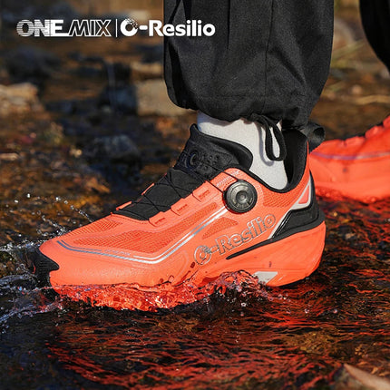 ONEMIX autunno inverno scarpe sportive Casual impermeabili da uomo scarpe da passeggio all'aperto abbigliamento leggero scarpe da papà antiscivolo da donna PlatiNum