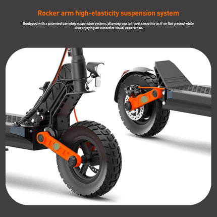 Monopattino Elettrico JOYOR S5 Certificato ABE, Disponibile in Germania, 20km/h 500W 48V13AH, Pieghevole con Luce LED, Mobilità Urbana